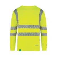 Beeswift Envirowear High Visibility Sweatshirt Saturn Yellow S