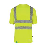 Beeswift Envirowear High Visibility Short Sleeve T-Shirt Saturn Yellow 2XL