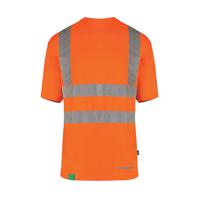 Beeswift Envirowear High Visibility Short Sleeve T-Shirt Orange M EWCTSORM