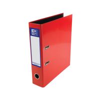 Oxford 70mm Lever Arch File Laminated A4 Red 400107431