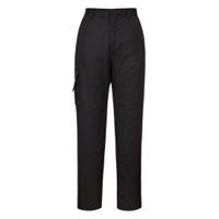 Portwest Womens Combat Trousers L Blk Tall