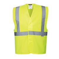 Portwest Hi Vis Band and Brace Vest L/XL Yellow (Pack of 10)