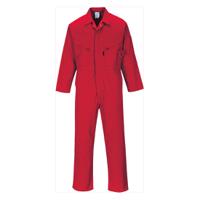 Portwest Liverpool Zip Coverall S Red