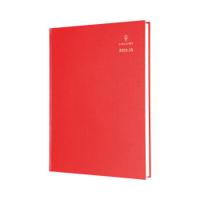 Collins Academic Diary Day Per Page A4 Red 24-25 44MRED24