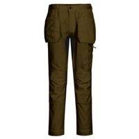 Portwest WX2 Eco Stretch Holster Trousers 28 Olive Green