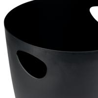 Contour Ergonomics Waste Paper Bin Black CE06113