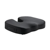 Contour Ergonomics Memory Foam Seat Cushion with Cooling Gel Black CE50026