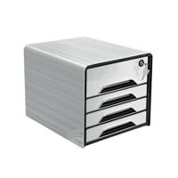 CEP Smoove Secure 4 Drawer Module with Lock White 7-311S White