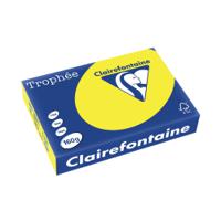 Trophee Card A4 160gm Intensive Yellow (250 Pack) 1029C