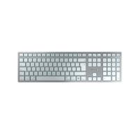 Cherry KW 9100 Slim Wireless Keyboard for MAC QWERTY UK Silver/White JK-9110GB-1