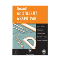 Chartwell A3 30 Sheet 70gsm Paper Graph Pad J13B