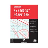 Chartwell 2/10/20mm Graph Pad A4 50 Leaf J34B