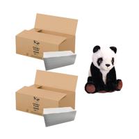 Cheeky Panda Z-Fold Flushable Hand Towels 3000 Sheets Buy 2 Get FOC Panda