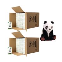 Cheeky Panda Bamboo Pocket Tissue 10 Tissues Pack of 96 Buy 2 Get FOC Panda