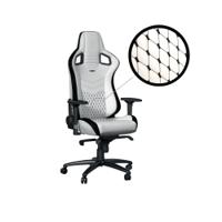 noblechairs EPIC Gaming Chair Faux Leather White/Black GC-00F-NC