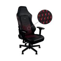 noblechairs HERO Gaming Chair Real Leather Black/Red GC-018-NC