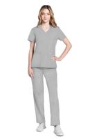 Cherokee Originals Ultra Female V-neck Scrub Top: Professional Comfort for Healthcare Professionals