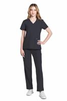 Cherokee Originals Ultra Female V-neck Scrub Top: Professional Comfort for Healthcare Professionals