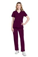 Cherokee Originals Ultra Female V-neck Scrub Top: Professional Comfort for Healthcare Professionals
