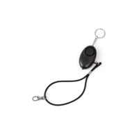 Shopworx Personal Attack Alarm 130dB Black 9PAA351