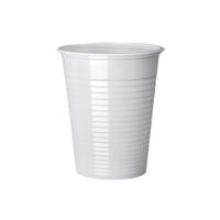 MyCafe Plastic Cups White 7oz (1000 Pack) DVPPWHCU01000V