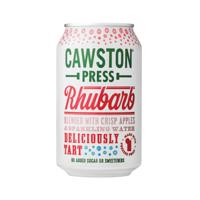 Cawston Press Sparkling RhubarbSoft Drink 330ml Can (Pack of 24) CANS102