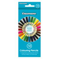 Classmaster Colouring Pencils Assorted (Pack of 12) CPW12