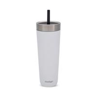 Contigo Luxe Stainless Steel Insulated Travel Tumbler/Straw 24oz Salt 2212917