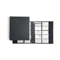 Durable VISIFIX ECONOMY Business Card Album Black A4 2444/01