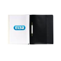 Elba Pocket Report File A4 Black (25 Pack) 400055036