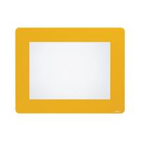 Durable Heavy Duty Adh Floor Frame Holder A4 Yellow Pack of 10 180804
