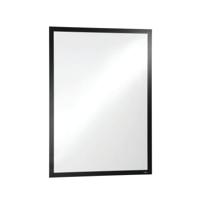 Durable Duraframe Poster Magnetic Signage Frame A1 Black 505501