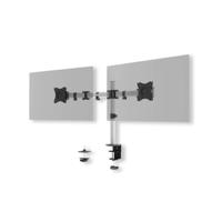 Durable Select Monitor Mount Arm for 2 Screens Up to 32 Inch with Desk Clamp Attachment 509523