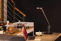Durable Luctra LITE 3D Gesture Control Bio Effective Desk Lamp Aluminium Black 921301