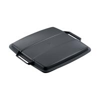 Durable Lid for Durabin Eco Square Waste Bin 90 Litre Black 1800506221
