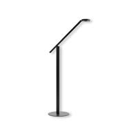 Durable Luctra LITE 3D Gesture Control Bio Effective Floor Lamp Aluminium Black 928901