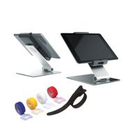 Durable Table Tablet Stand + FOC Cable Ties