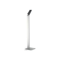 Durable Floor Tablet Stand 270x270x1215mm Silver 893223