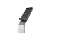 Durable Floor Tablet Stand 270x270x1215mm Silver 893223
