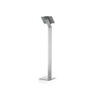 Durable Floor Tablet Stand 270x270x1215mm Silver 893223