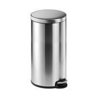 Durable Stainless Steel Soft Release Fingerproof Coating Pedal Bin 30 Litre 3403