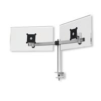 Durable Monitor Mount PRO for 2 Screens Up to 27 Inch with Desk Clamp Attachment 508523