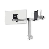 Durable Monitor Mount PRO for 1 Screen Up to 27in 1 Tablet Up to 13in + Desk Clamp Attachment 508723