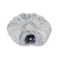 Danish Design Cat Tunnel Fur Grey CTFG