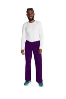Dickies Signature Drawstring Scrub Bottoms: Comfort & Style for Healthcare Professionals Eggplant M