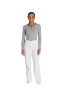Dickies Signature Drawstring Scrub Bottoms: Comfort & Style for Healthcare Professionals White 3XL
