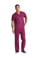 Dickies Signature Unisex Scrub Top: Comfort, Style & Practicality for Healthcare Professionals Wine