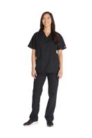 Dickies Signature V-neck Scrub Top Black 3XL CH86706/BLAC/3XL
