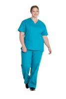 Dickies Signature V-neck Scrub Top Teal 2XL CH86706/TEAL/2XL