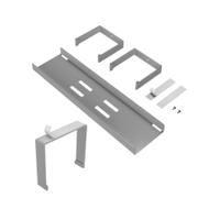 D-Line Cable Tidy Tray Steel Silver 604616